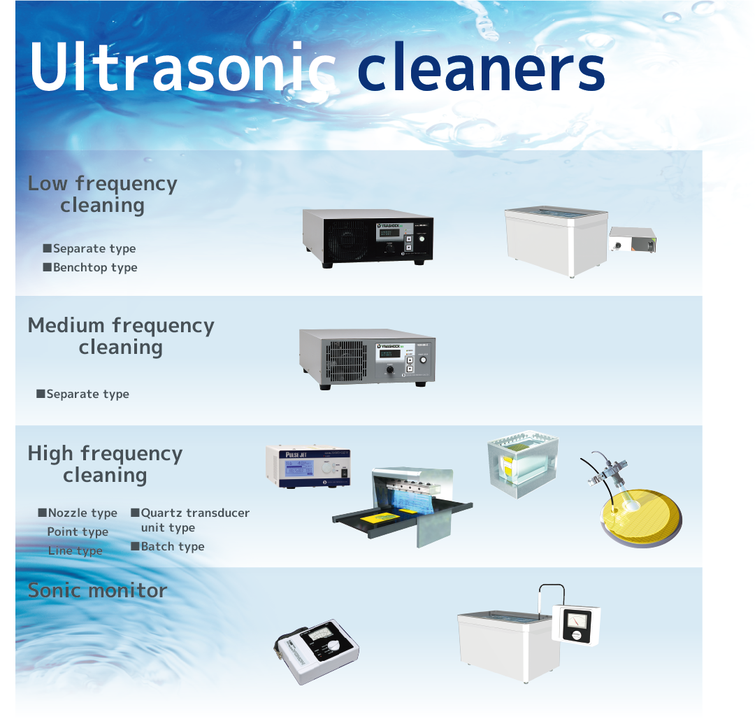 Principle of Ultrasonic Cleaner｜Industrial Products｜HONDA ELECTRONICS